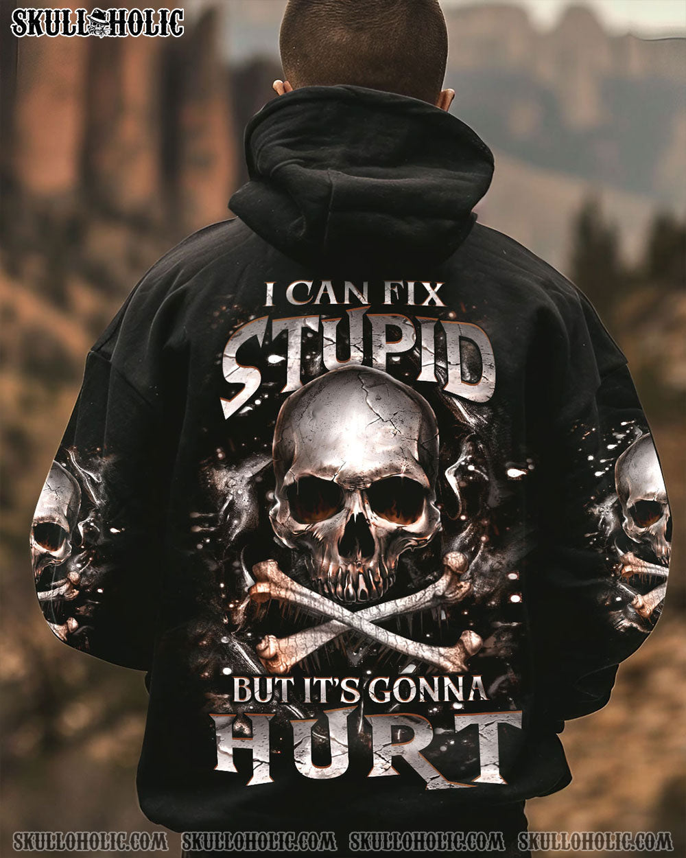 BLISSCORNERS I CAN FIX STUPID BUT IT'S GONNA HURT ALL OVER PRINT