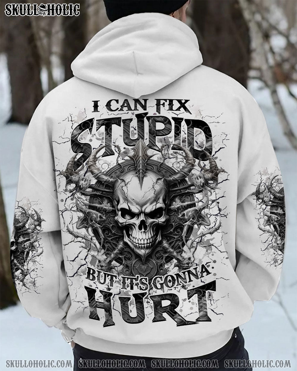 BLISSCORNERS I CAN FIX STUPID BUT IT'S GONNA HURT ALL OVER PRINT