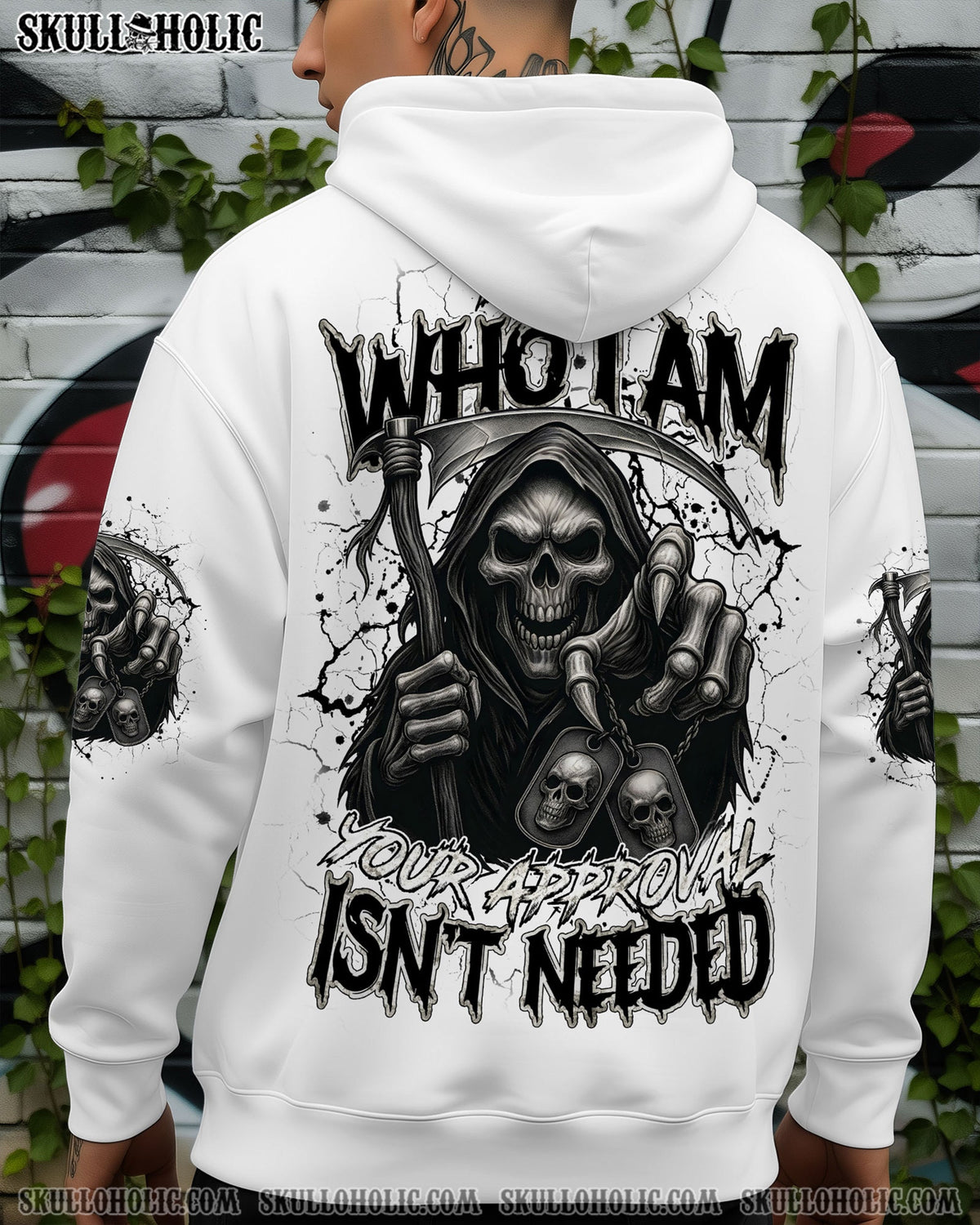 BLISSCORNERS I AM WHO I AM ALL OVER PRINT