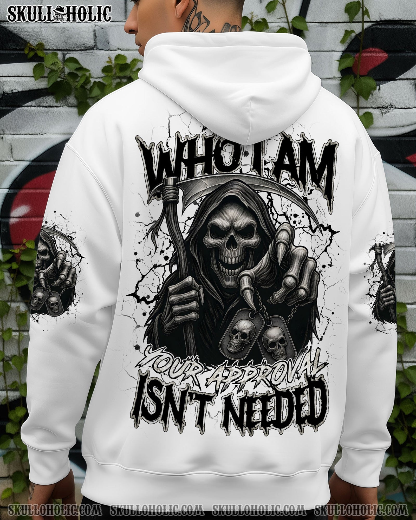 BLISSCORNERS I AM WHO I AM ALL OVER PRINT