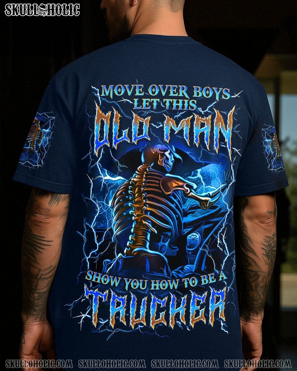 BLISSCORNERS DON'T MESS WITH WELDER SKULL ALL OVER PRINT
