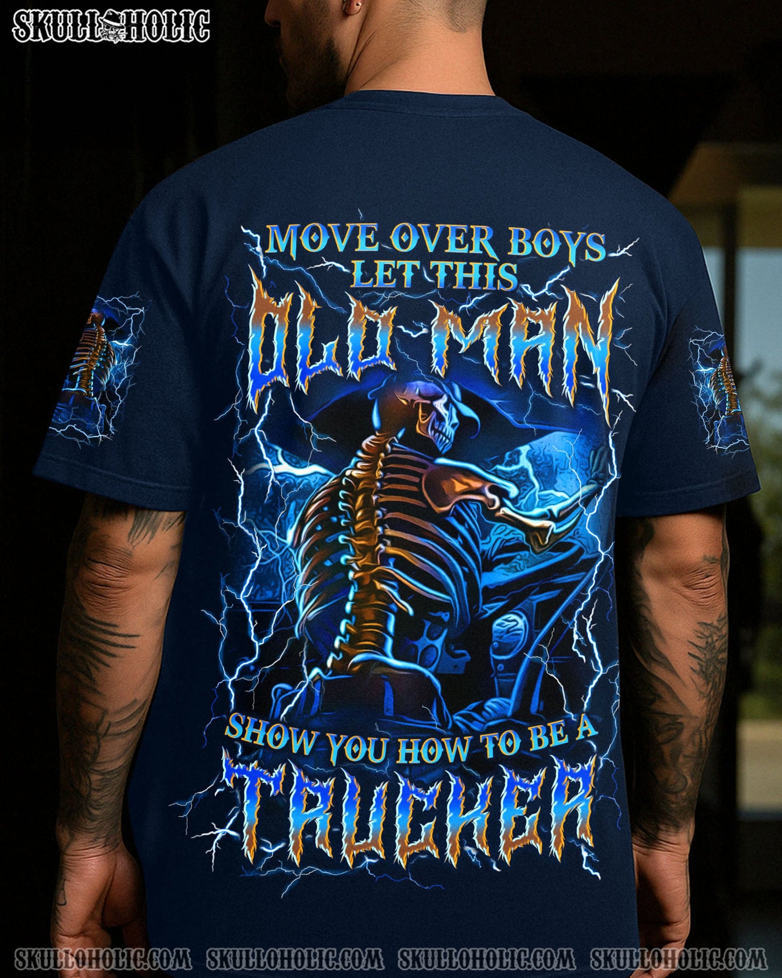 BLISSCORNERS DON'T MESS WITH WELDER SKULL ALL OVER PRINT