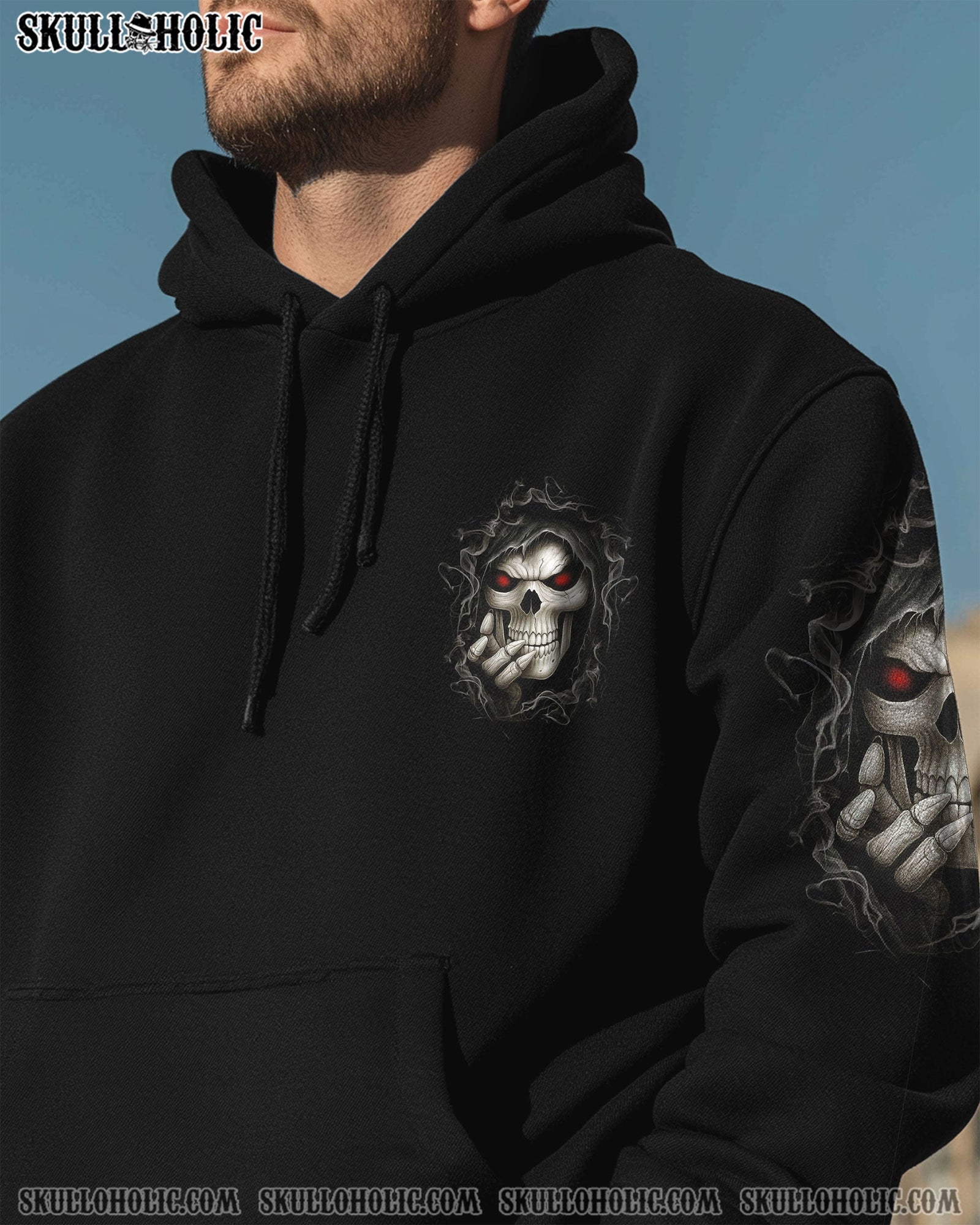 BLISSCORNERS NOT EVERYONE LIKES ME SKULL REAPER ALL OVER PRINT -  TLTW0808252