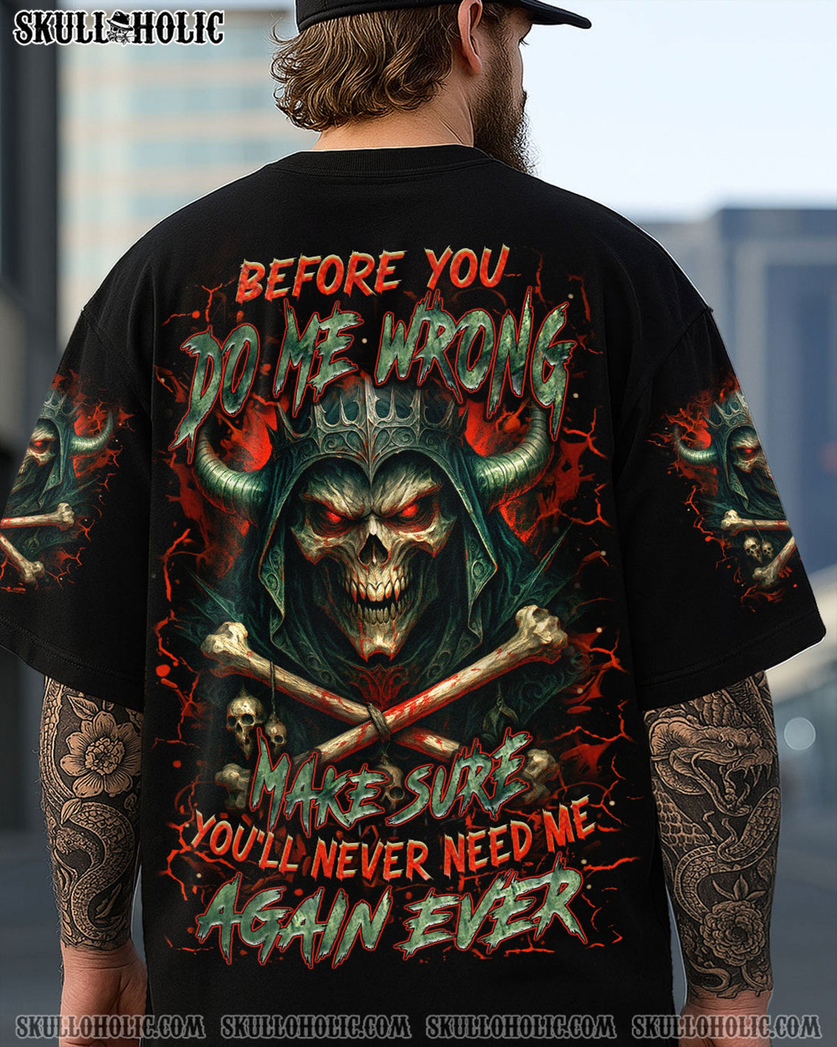 BLISSCORNERS BEFORE YOU DO ME WRONG ALL OVER PRINT