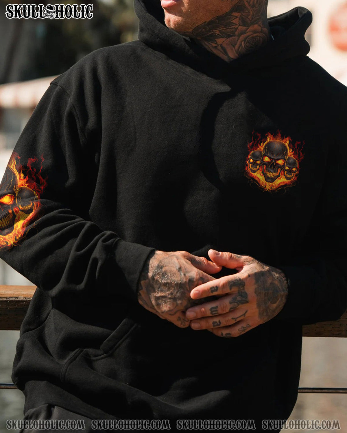 BLISSCORNERS LOYALTY MAKES YOU FAMILY SKULL ALL OVER PRINT