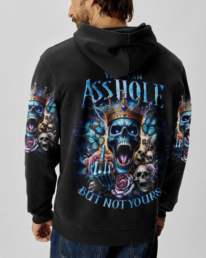 BLISSCORNERS BUT NOT YOURS SKULL KING COUPLE ALL OVER PRINT