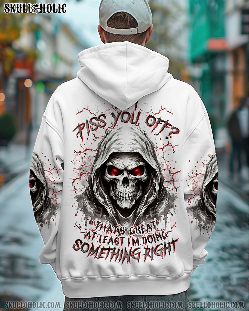 BLISSCORNERS DID I PISS YOU OFF SKULL REAPER ALL OVER PRINT