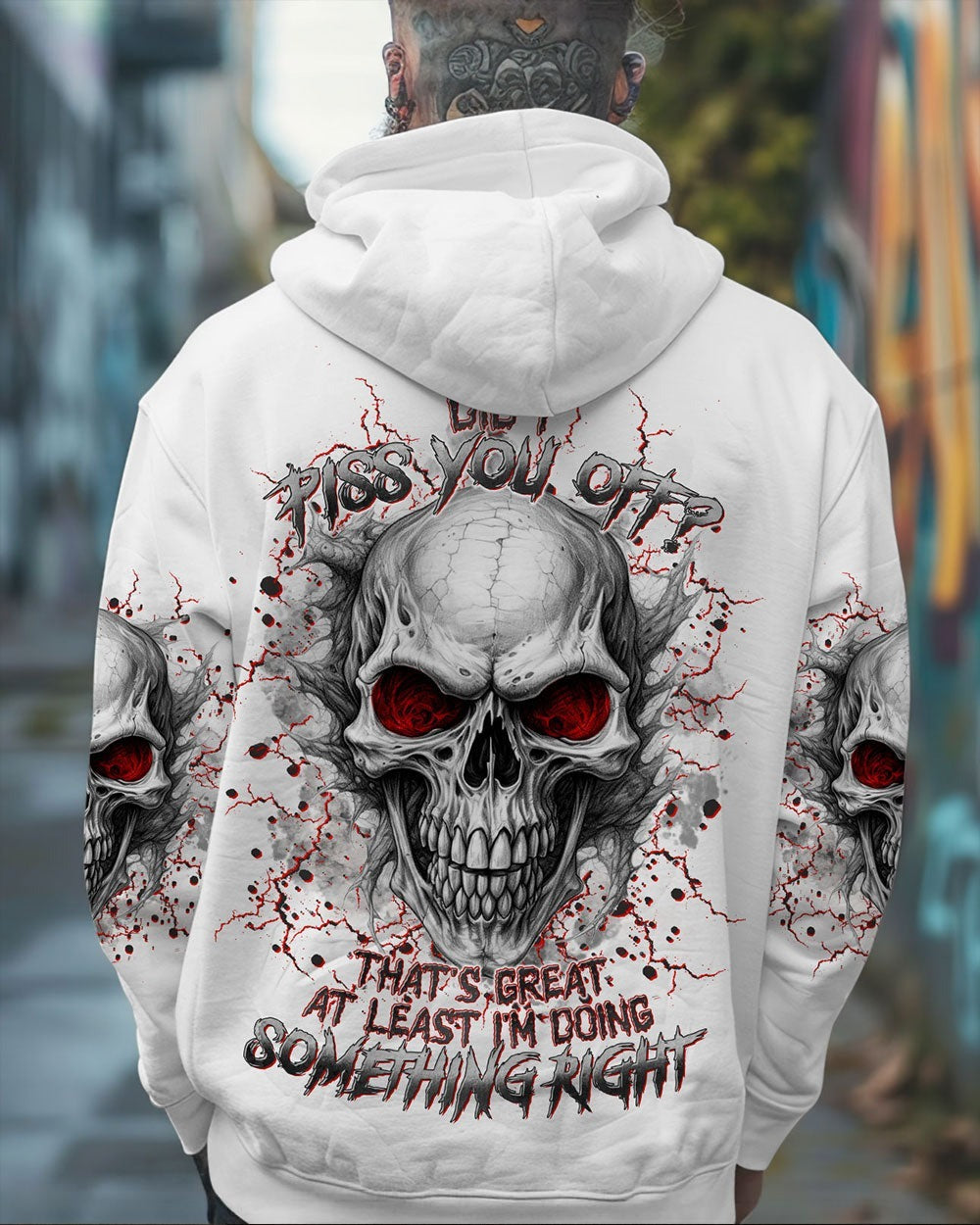 BLISSCORNERS DID I PISS YOU OFF SKULL ALL OVER PRINT