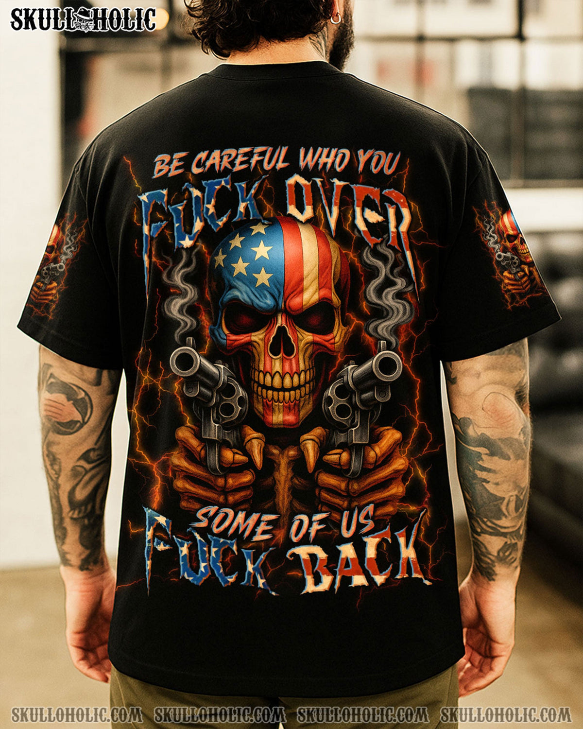 BLISSCORNERS BE CAREFUL ALL OVER PRINT