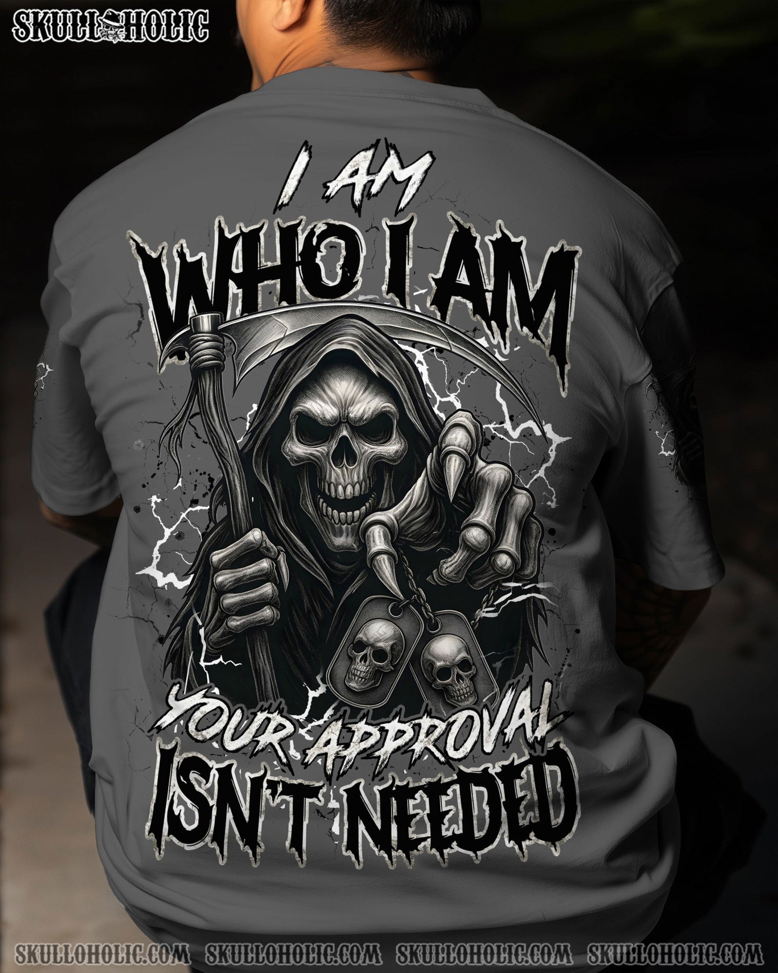 BLISSCORNERS I AM WHO I AM ALL OVER PRINT