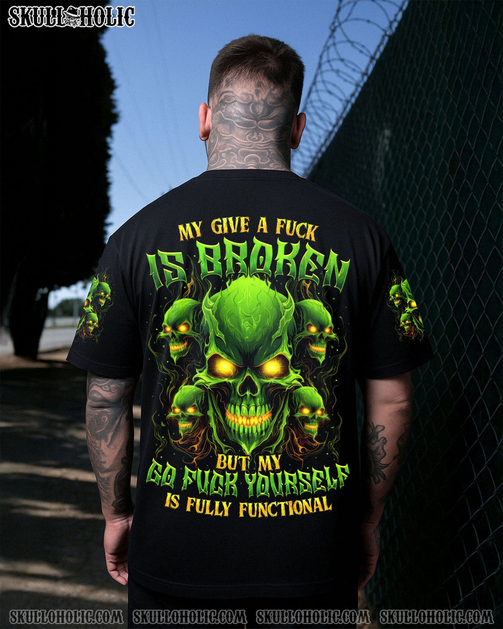 BLISSCORNERS MY GIVE A F IS BROKEN ALL OVER PRINT