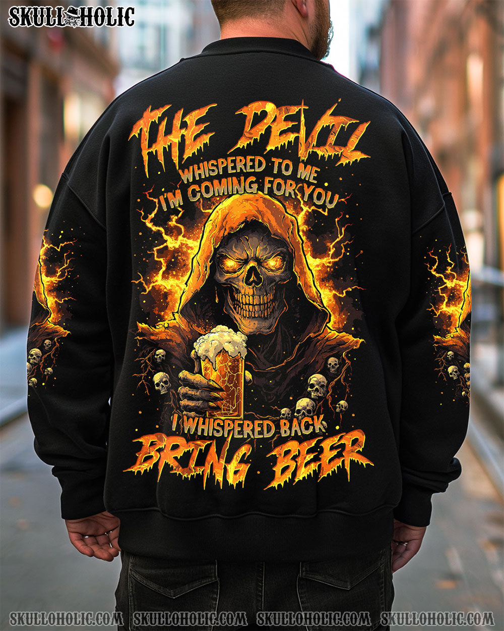 BLISSCORNERS THE DEVIL WHISPERED TO ME ALL OVER PRINT