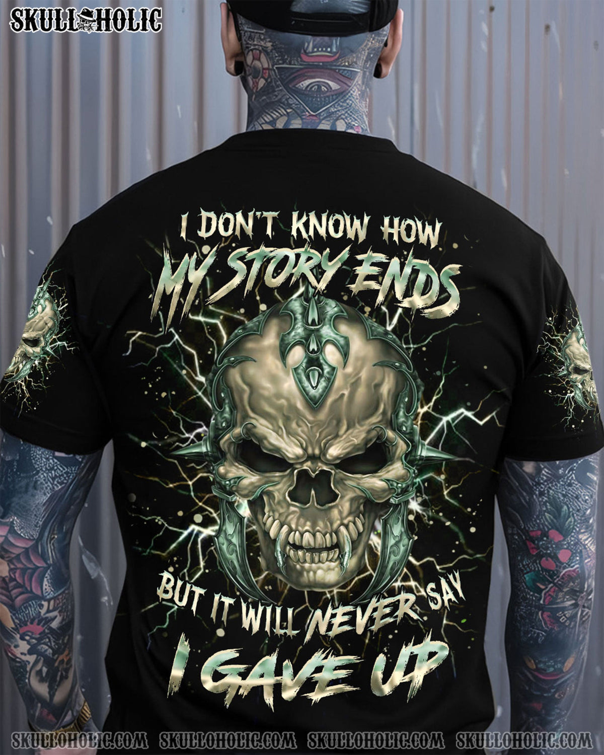 BLISSCORNERS I DON'T KNOW HOW MY STORY ENDS ALL OVER PRINT