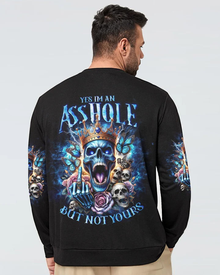 BLISSCORNERS BUT NOT YOURS SKULL KING COUPLE ALL OVER PRINT