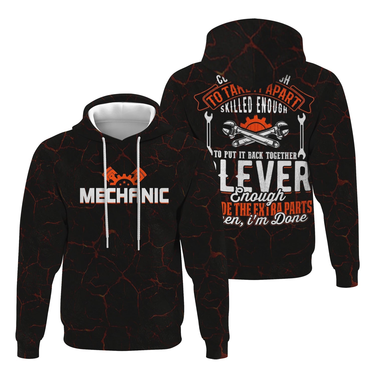 Blisscorners Custom Name Funny Mechanic Shirt Curious Enough To Take It Apart Mechanic Jacket Hoodie