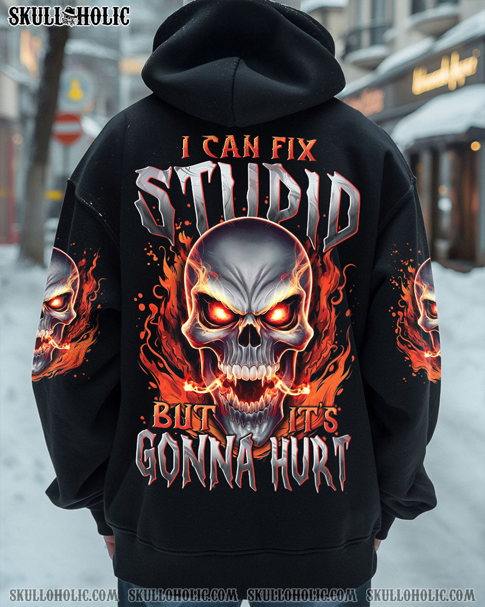 BLISSCORNERS I CAN FIX STUPID BUT IT'S GONNA HURT ALL OVER PRINT