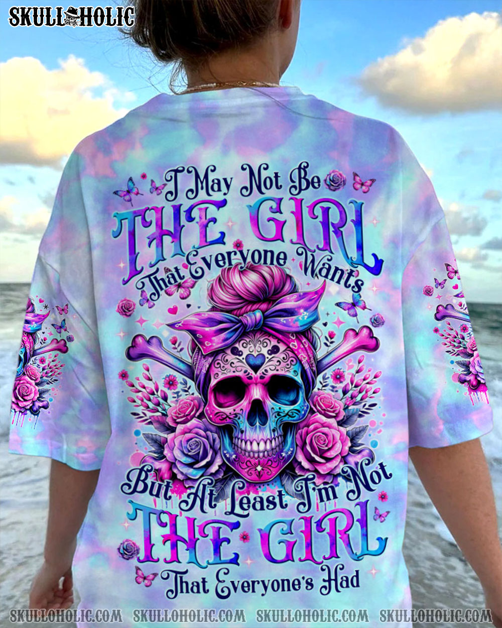 BLISSCORNERS I'M NOT THE GIRL THAT EVERYONE'S HAD ALL OVER PRINT