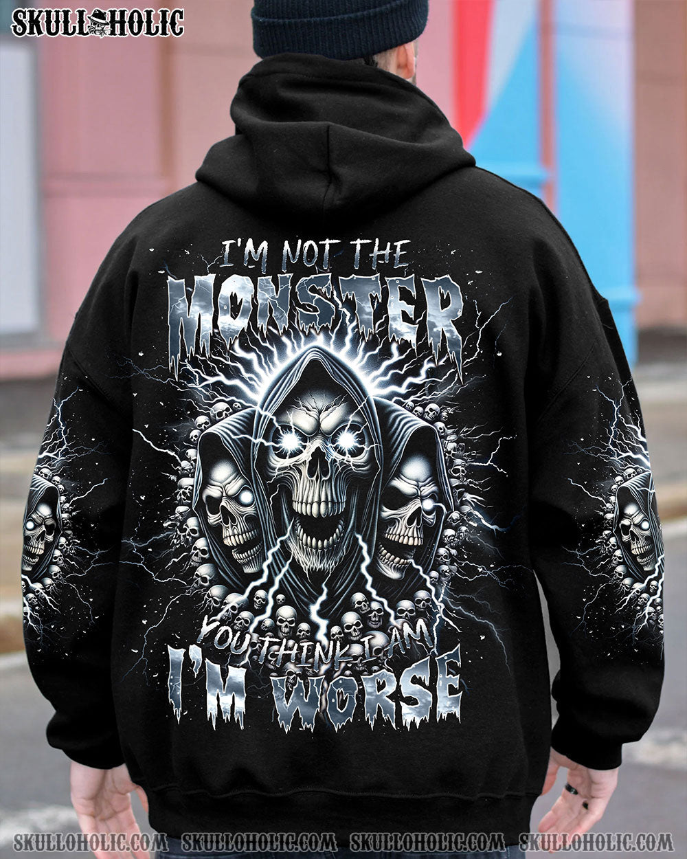 BLISSCORNERS I'M WORSE SKULL REAPER ALL OVER PRINT