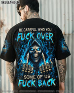 BLISSCORNERS BE CAREFUL SKULL REAPER ALL OVER PRINT