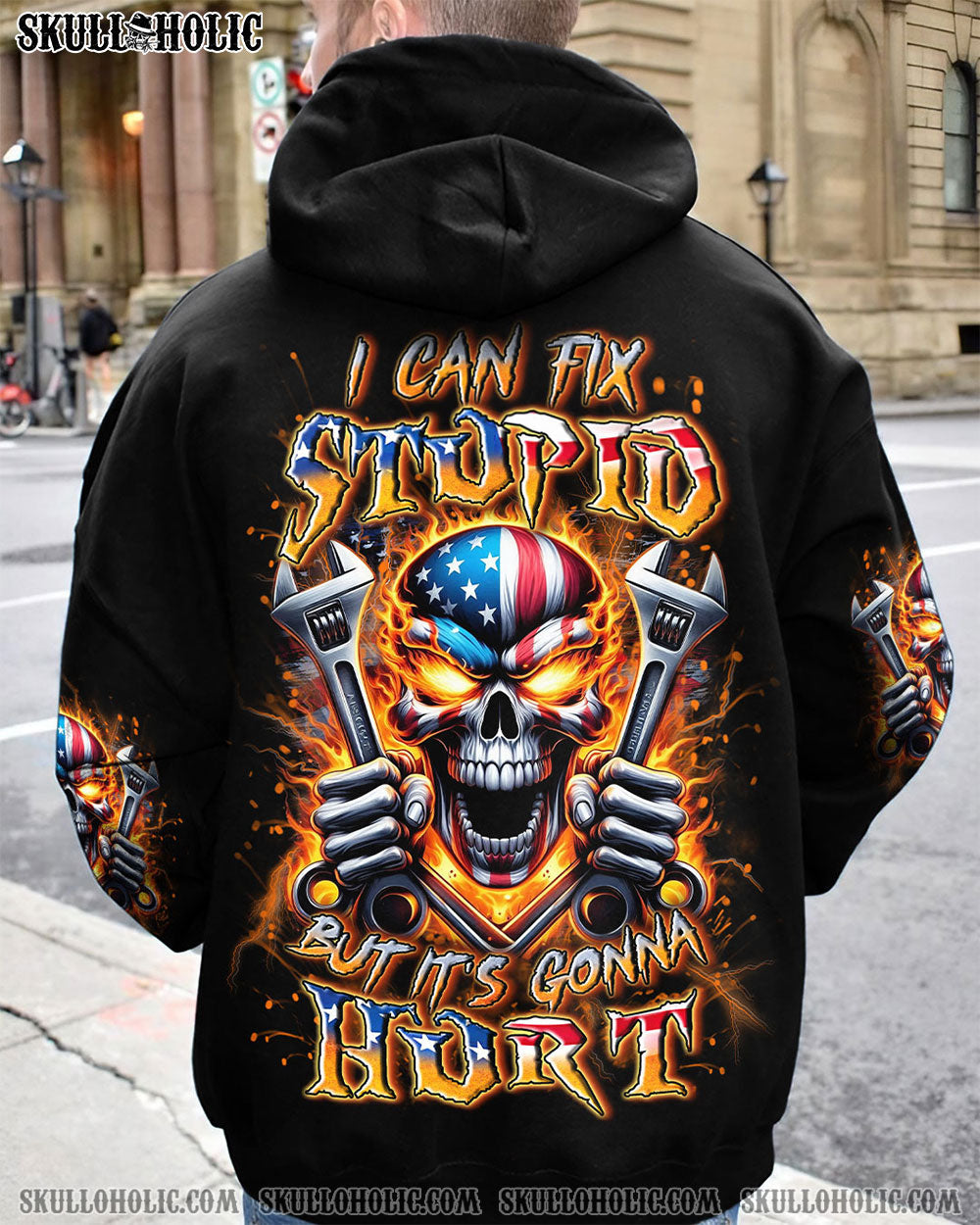 BLISSCORNERS I CAN FIX STUPID BUT IT'S GONNA HURT ALL OVER PRINT
