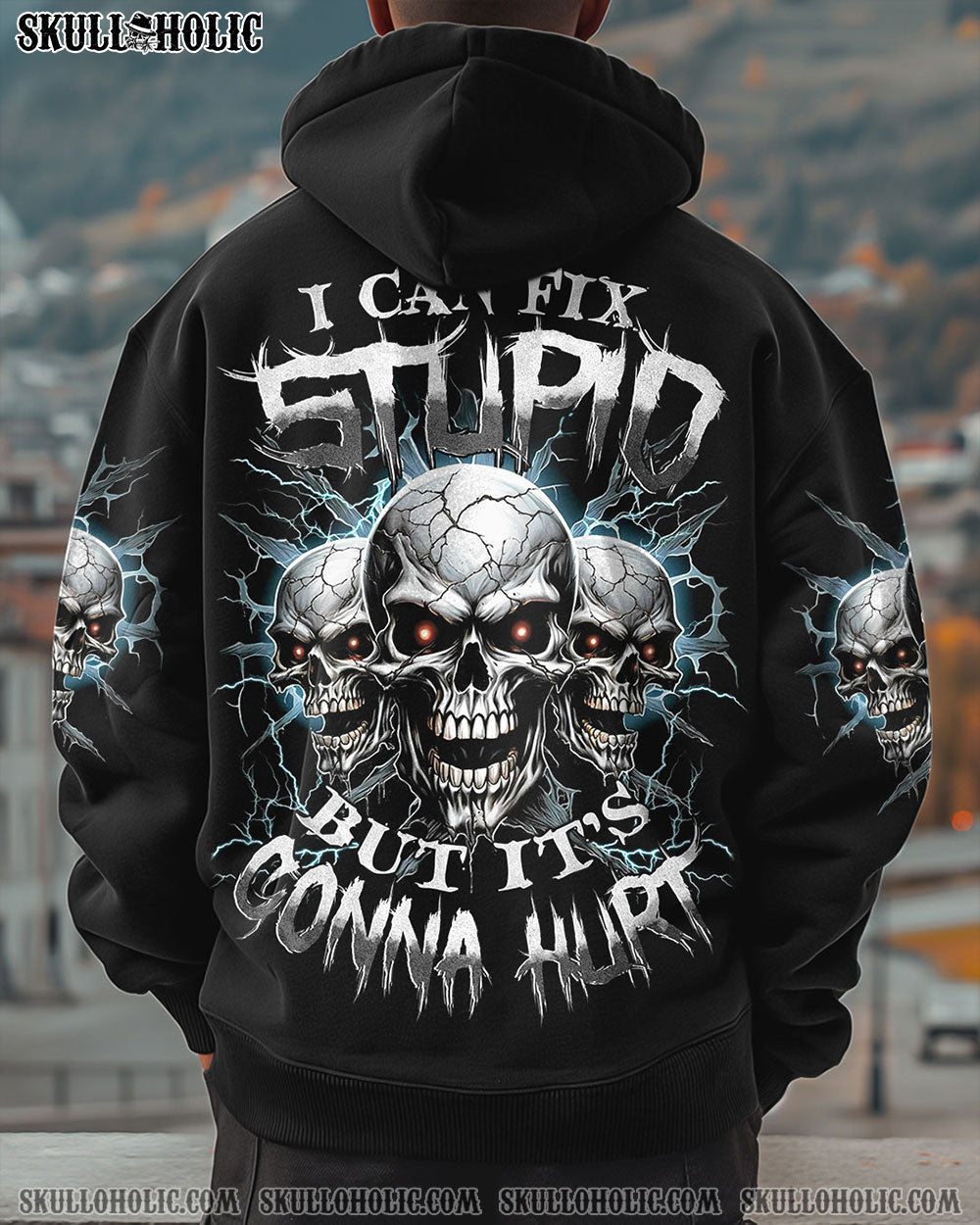 BLISSCORNERS I CAN FIX STUPID BUT IT'S GONNA HURT ALL OVER PRINT