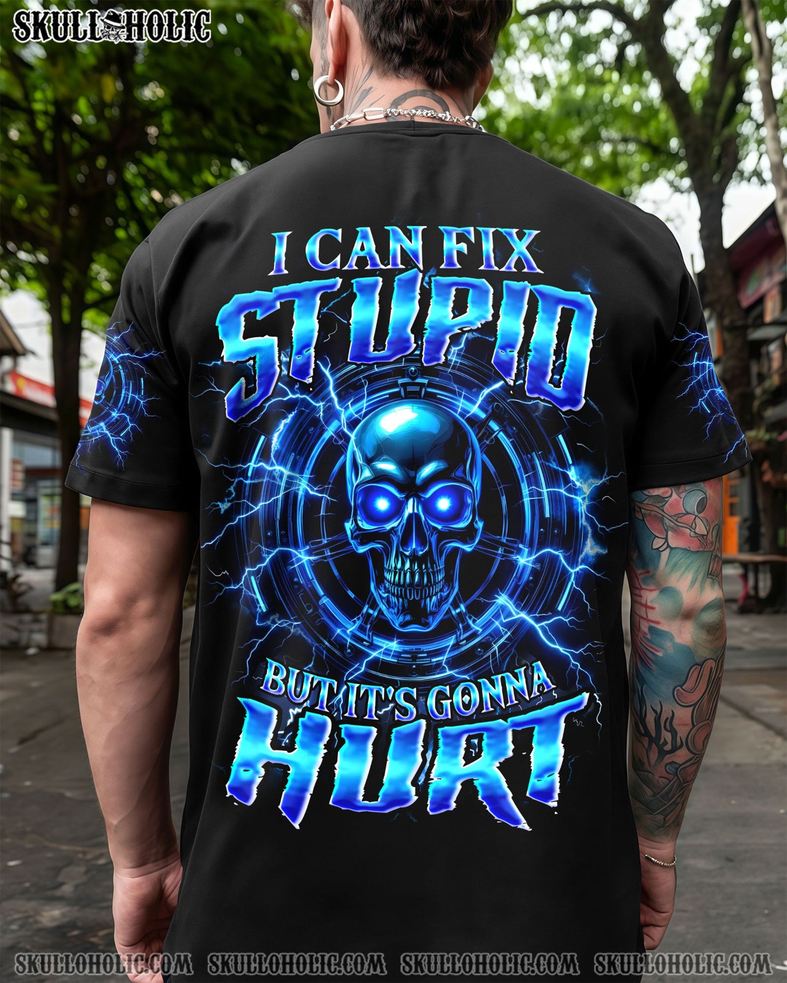 BLISSCORNERS I CAN FIX STUPID BUT IT'S GONNA HURT ALL OVER PRINT