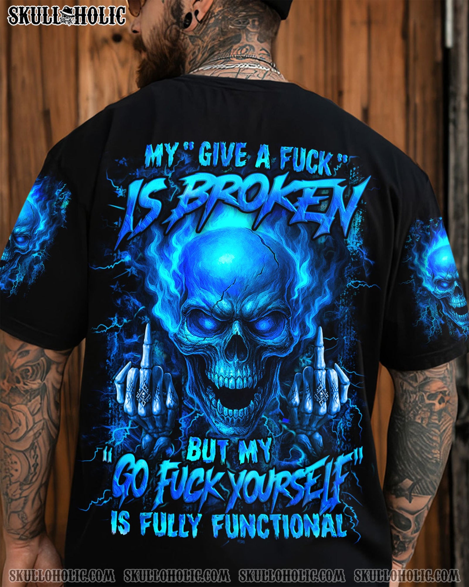 BLISSCORNERS MY GIVE A F IS BROKEN ALL OVER PRINT
