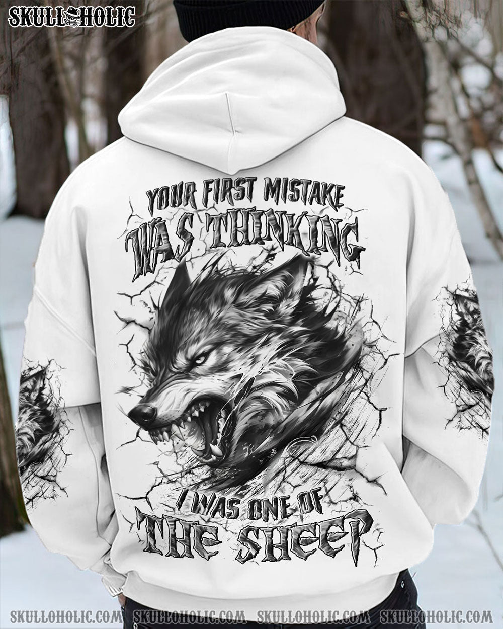 BLISSCORNERS YOUR FIRST MISTAKE WOLF ALL OVER PRINT