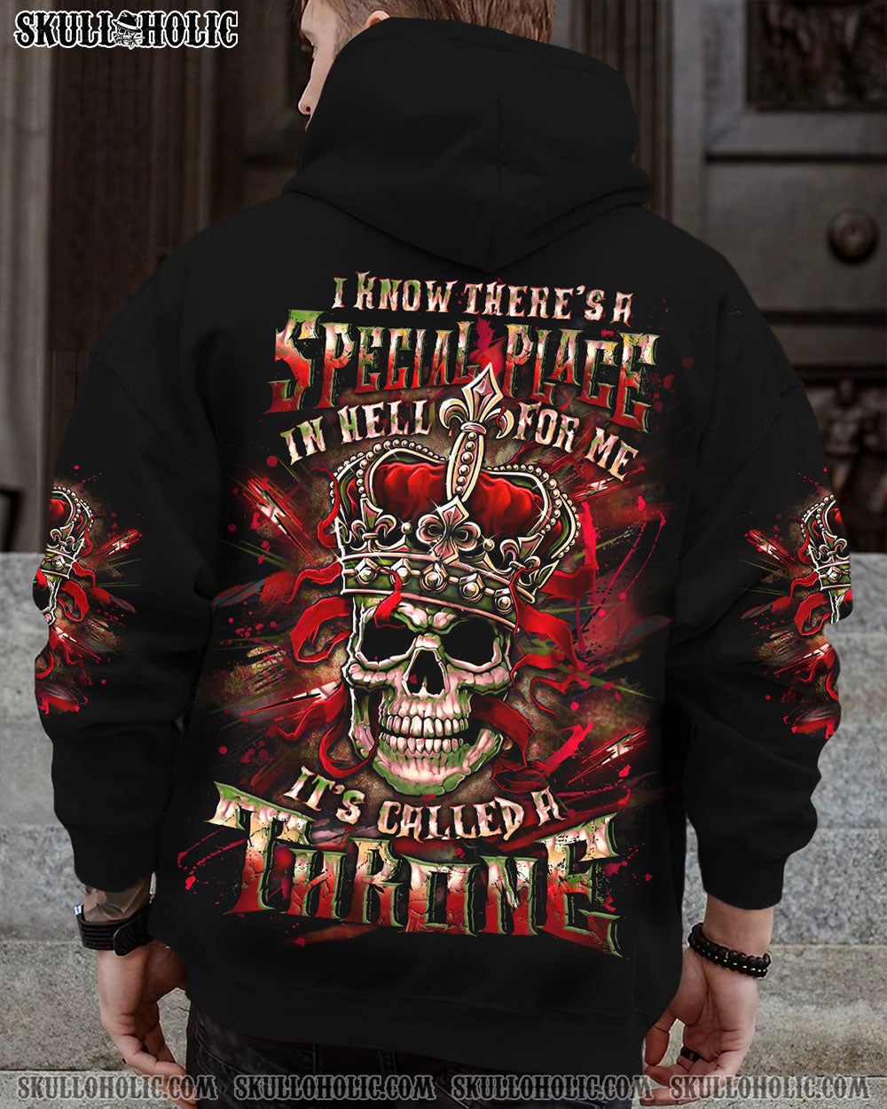 BLISSCORNERS THRONE SKULL ALL OVER PRINT