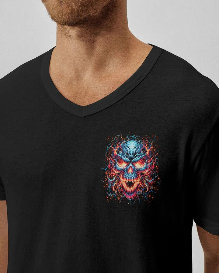 BLISSCORNERS I'M NEVER ALONE SKULL DEMON ALL OVER PRINT 7