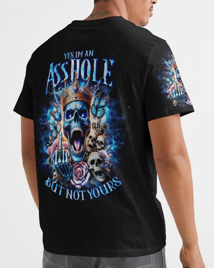 BLISSCORNERS BUT NOT YOURS SKULL KING COUPLE ALL OVER PRINT