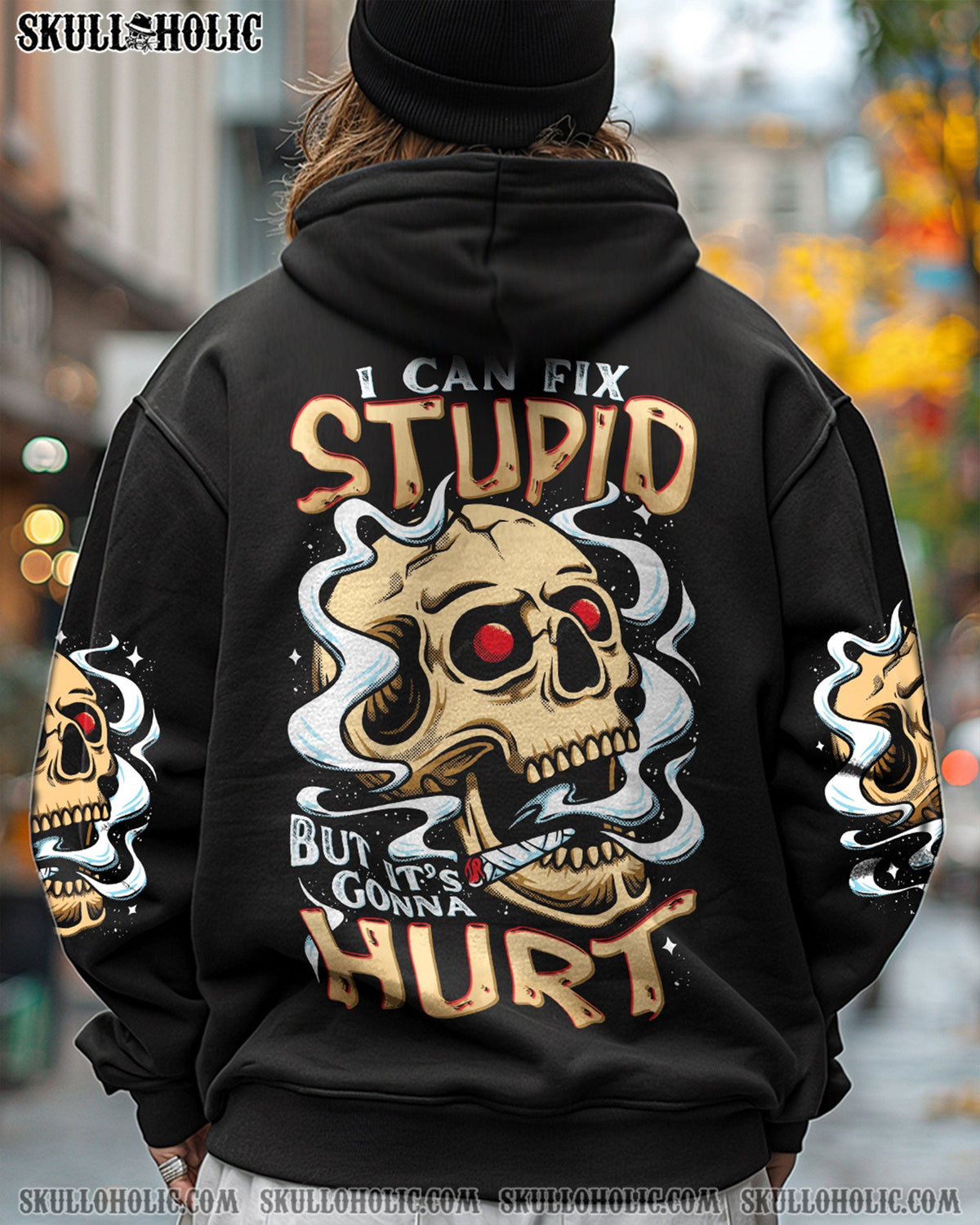 BLISSCORNERS I CAN FIX STUPID BUT IT'S GONNA HURT ALL OVER PRINT