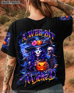 BLISSCORNERS A WEE BIT WICKED HALLOWEEN ALL OVER PRINT