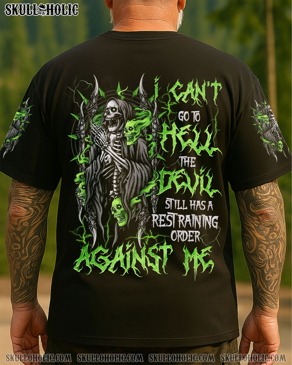 BLISSCORNERS I CAN'T GO TO HELL ALL OVER PRINT