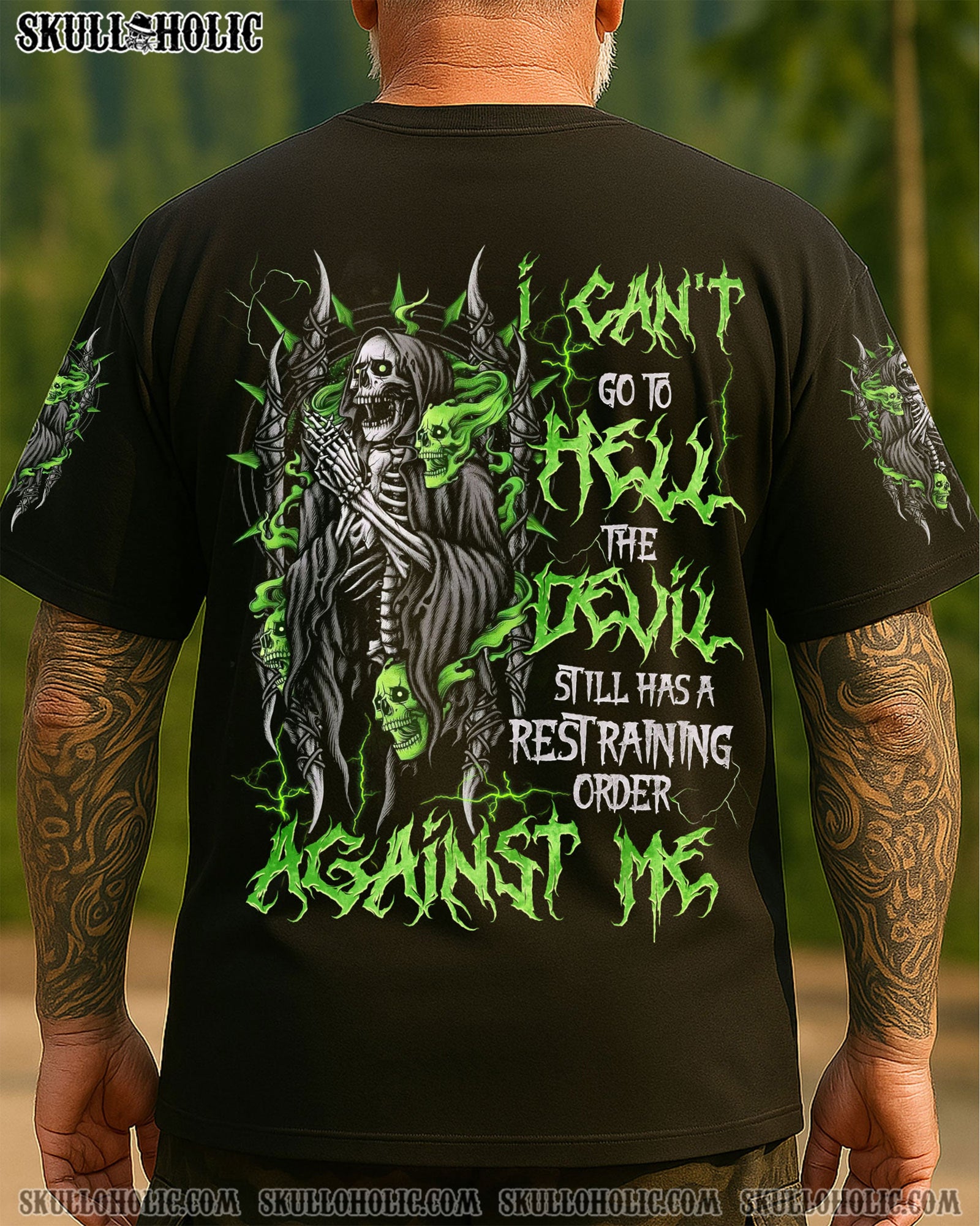 BLISSCORNERS I CAN'T GO TO HELL ALL OVER PRINT