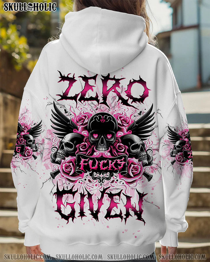 BLISSCORNERS ZERO F GIVEN ROSE SKULL ALL OVER PRINT