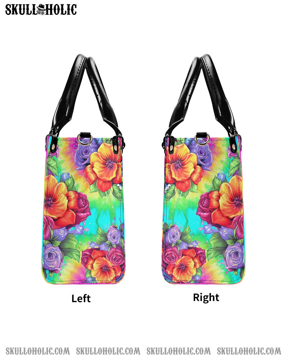 BLISSCORNERS I'M BLUNT BECAUSE GOD ROLLED ME LEATHER HANDBAG
