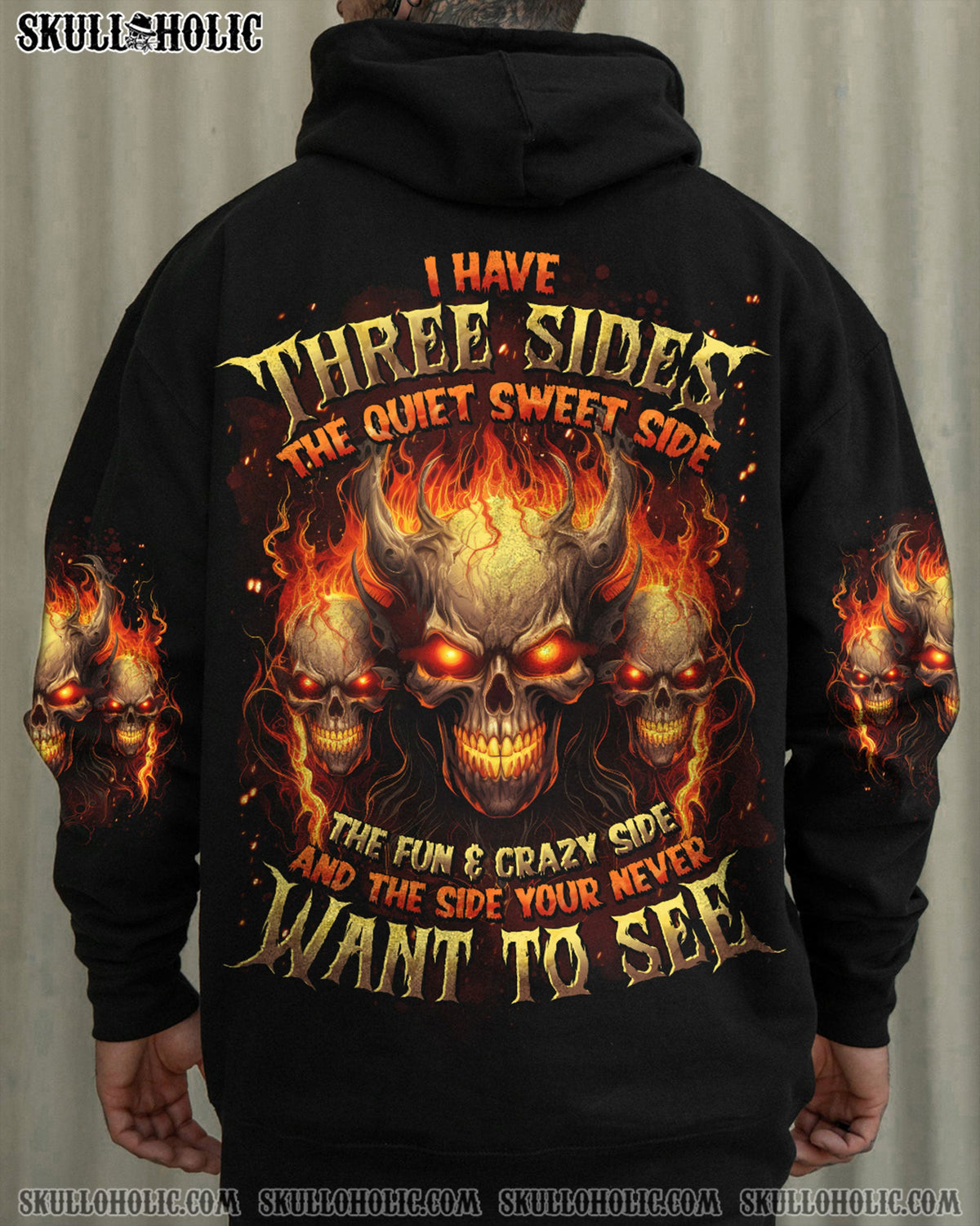 BLISSCORNERS I HAVE THREE SIDES ALL OVER PRINT