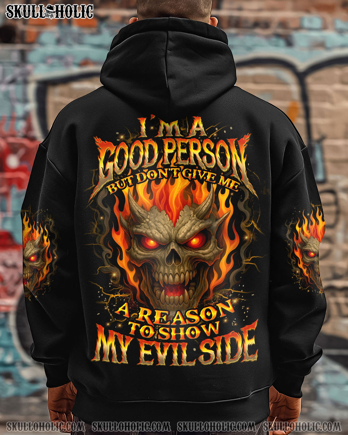 BLISSCORNERS I AM GOOD PERSON ALL OVER PRINT