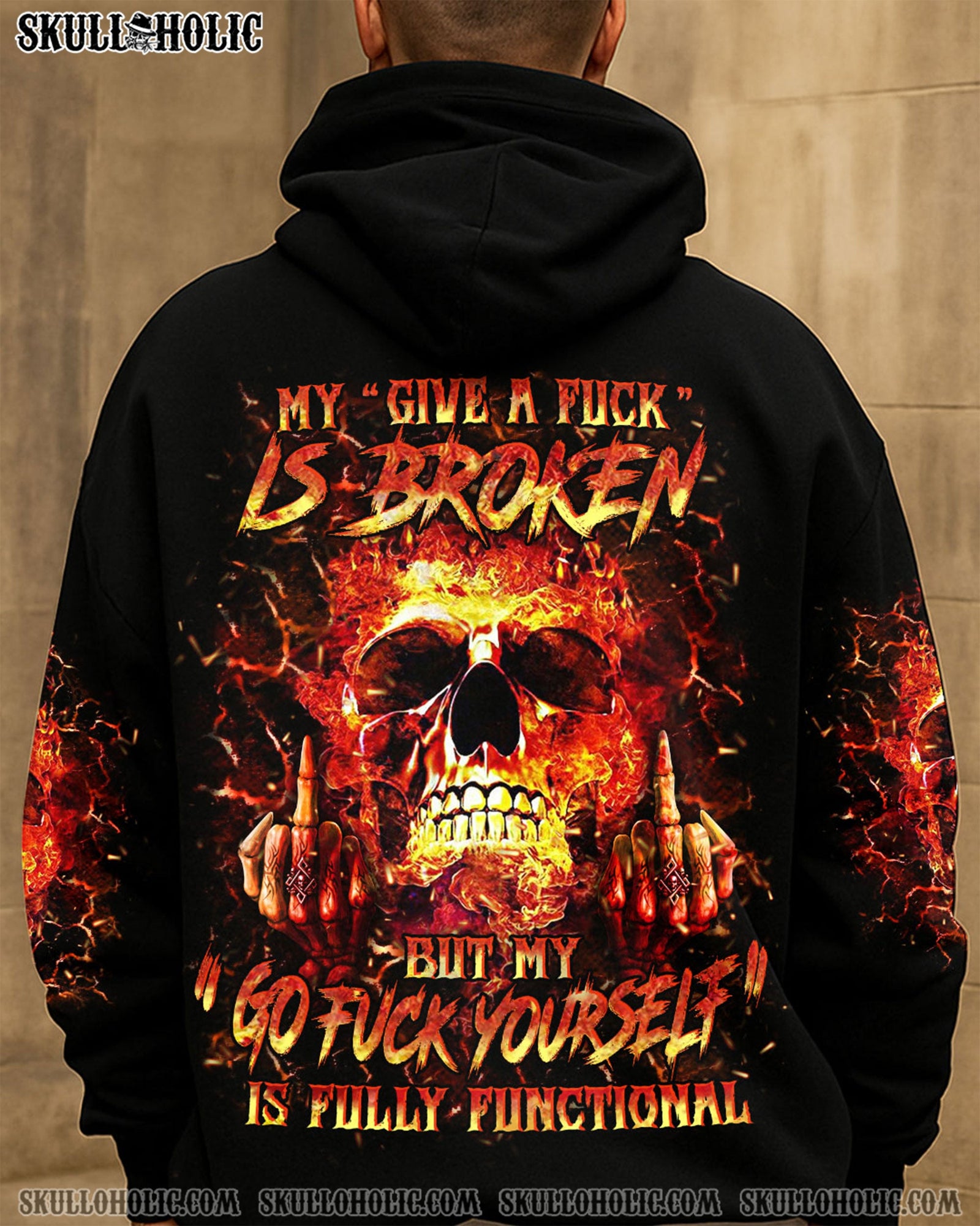 BLISSCORNERS MY GIVE A F IS BROKEN ALL OVER PRINT