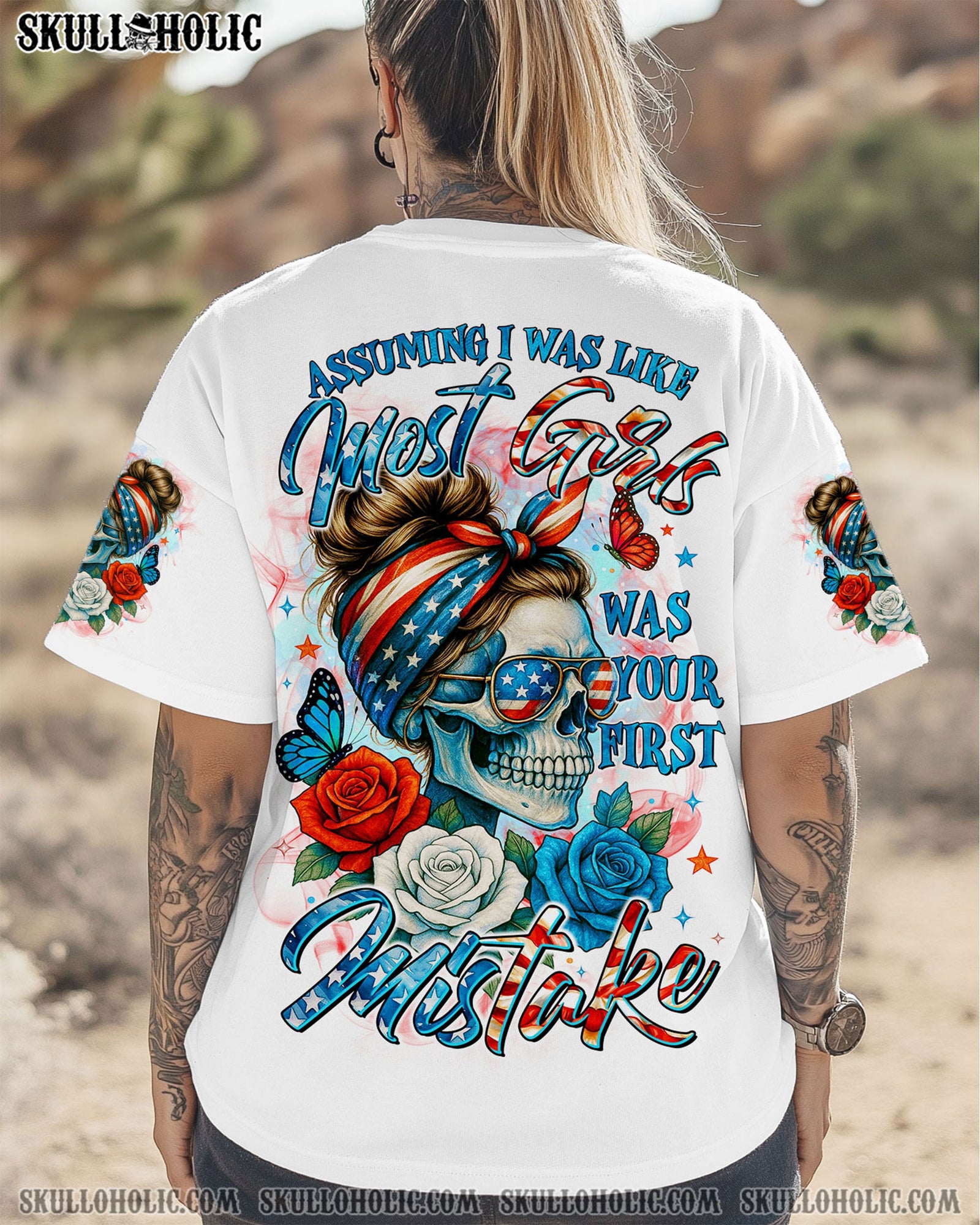 BLISSCORNERS ASSUMING I WAS LIKE MOST GIRLS ALL OVER PRINT