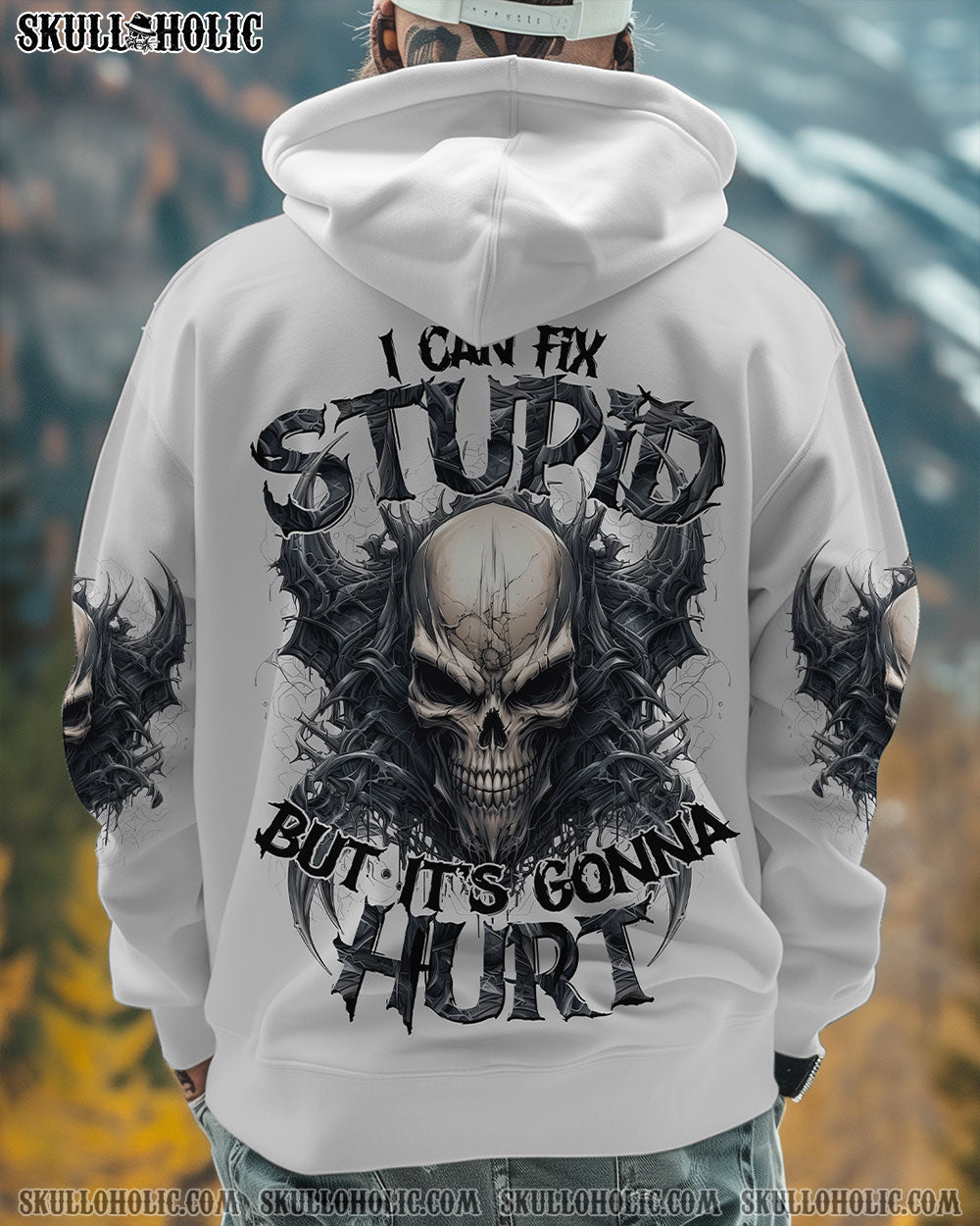 BLISSCORNERS I CAN FIX STUPID BUT IT'S GONNA HURT ALL OVER PRINT
