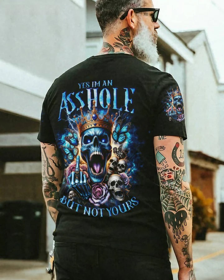 BLISSCORNERS BUT NOT YOURS SKULL KING COUPLE ALL OVER PRINT