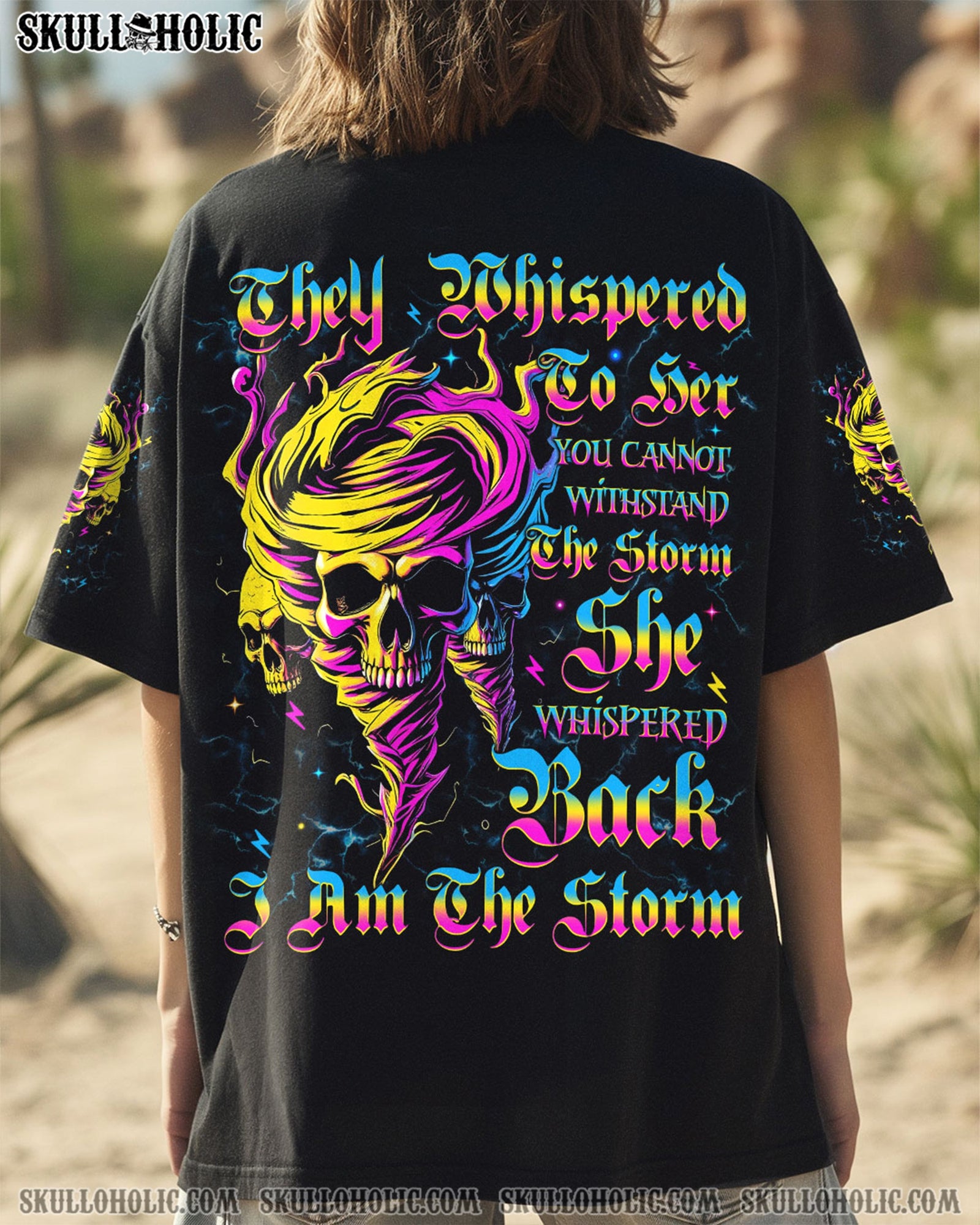 BLISSCORNERS I AM THE STORM ALL OVER PRINT