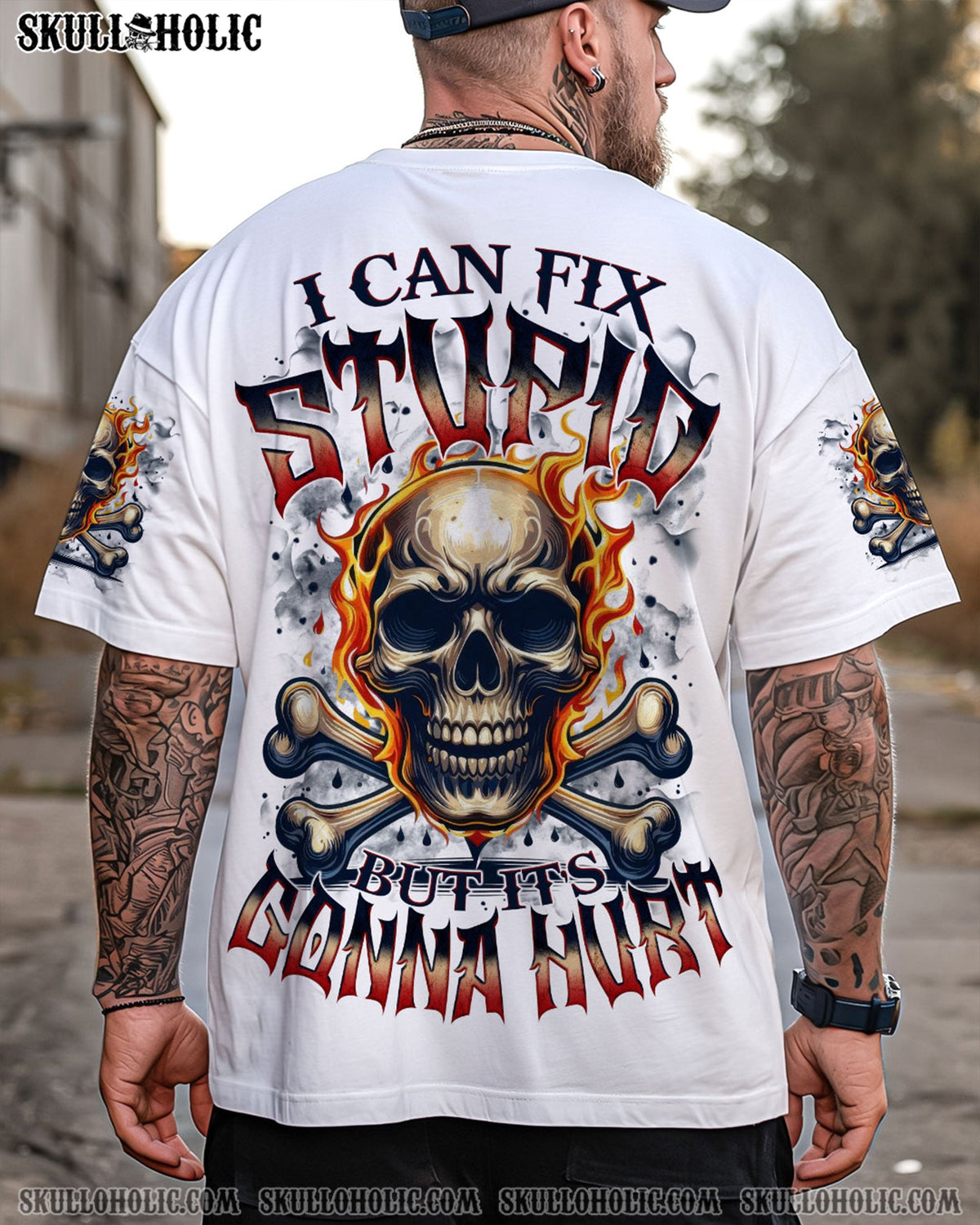 BLISSCORNERS I CAN FIX STUPID BUT IT'S GONNA HURT ALL OVER PRINT