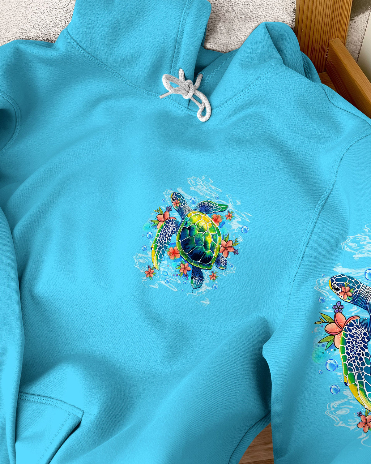 BLISSCORNERS STAY WILD OCEAN CHILD TURTLE ALL OVER PRINT