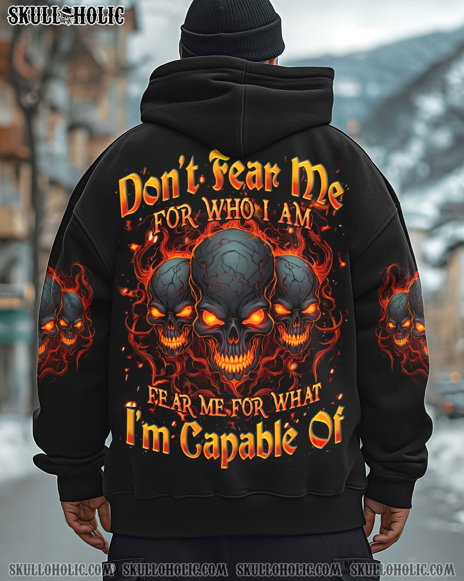 BLISSCORNERS DON'T FEAR ME ALL OVER PRINT