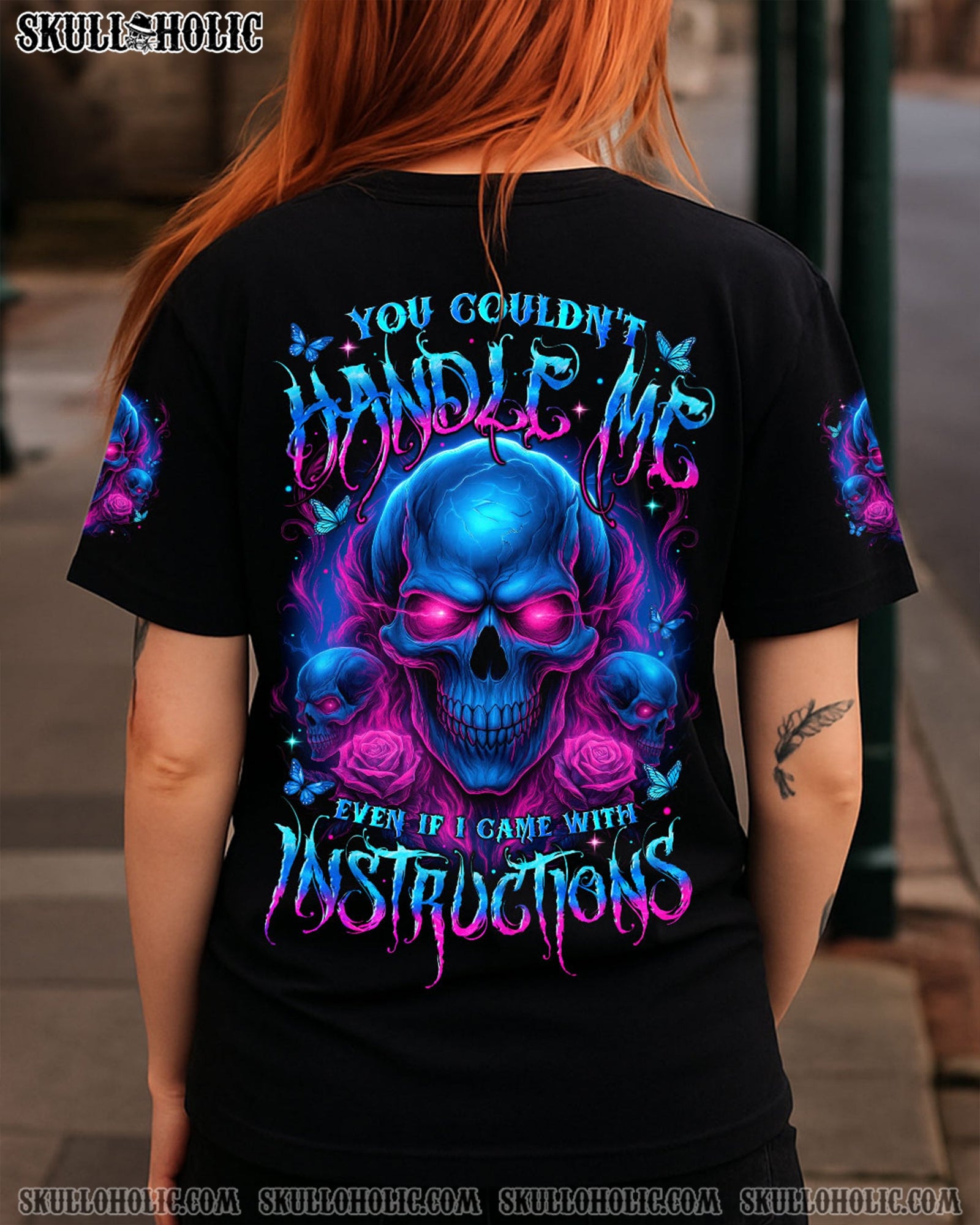 BLISSCORNERS YOU COULDN'T HANDLE ME  ALL OVER PRINT