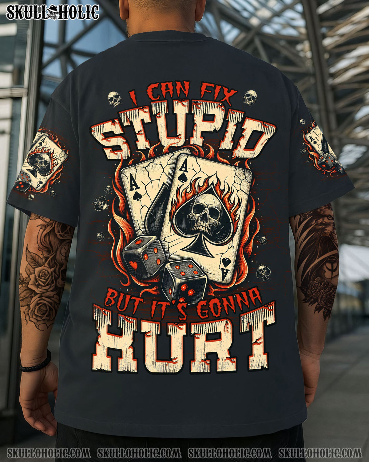 BLISSCORNERS I CAN FIX STUPID BUT IT'S GONNA HURT ALL OVER PRINT