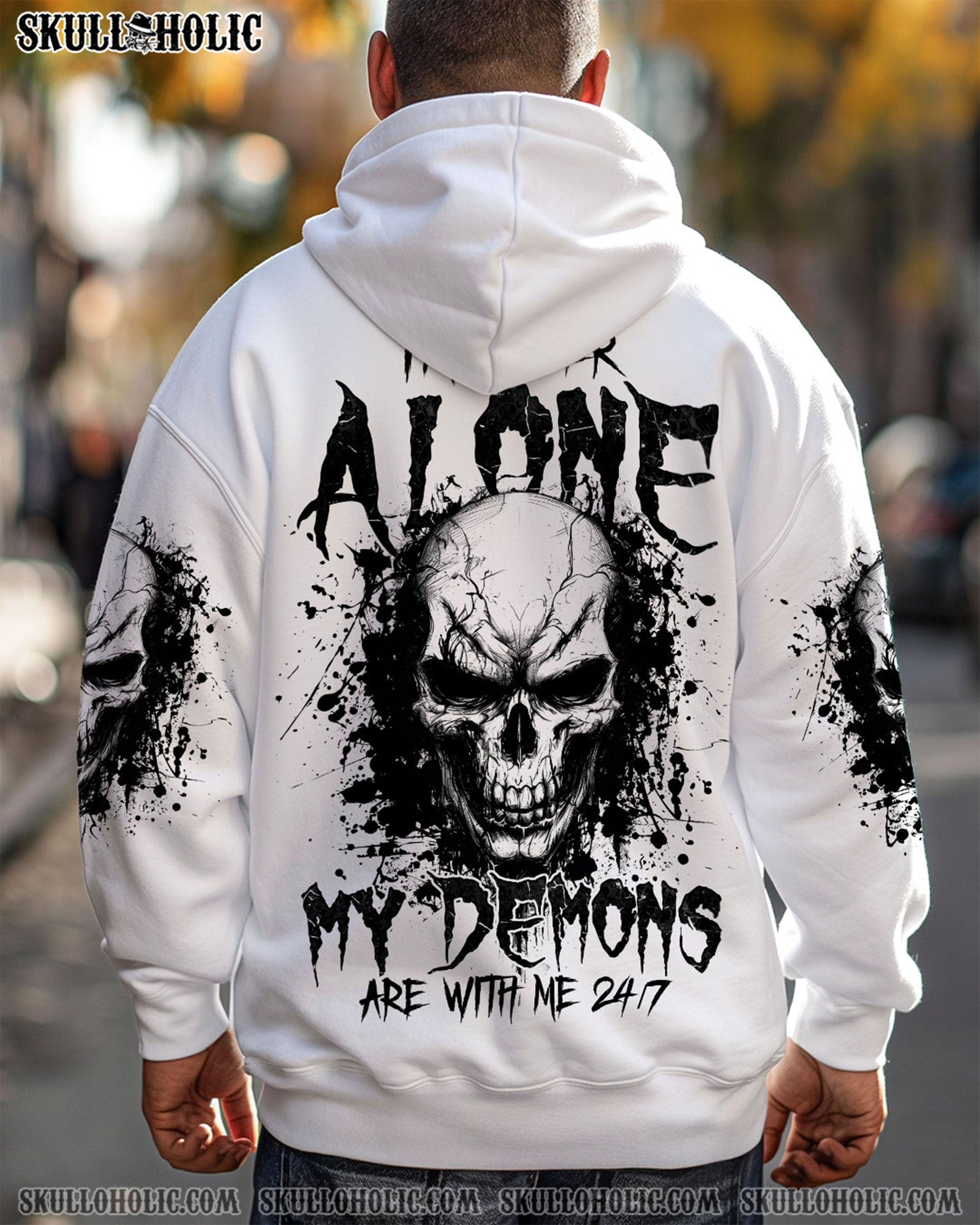 BLISSCORNERS I'M NEVER ALONE ALL OVER PRINT